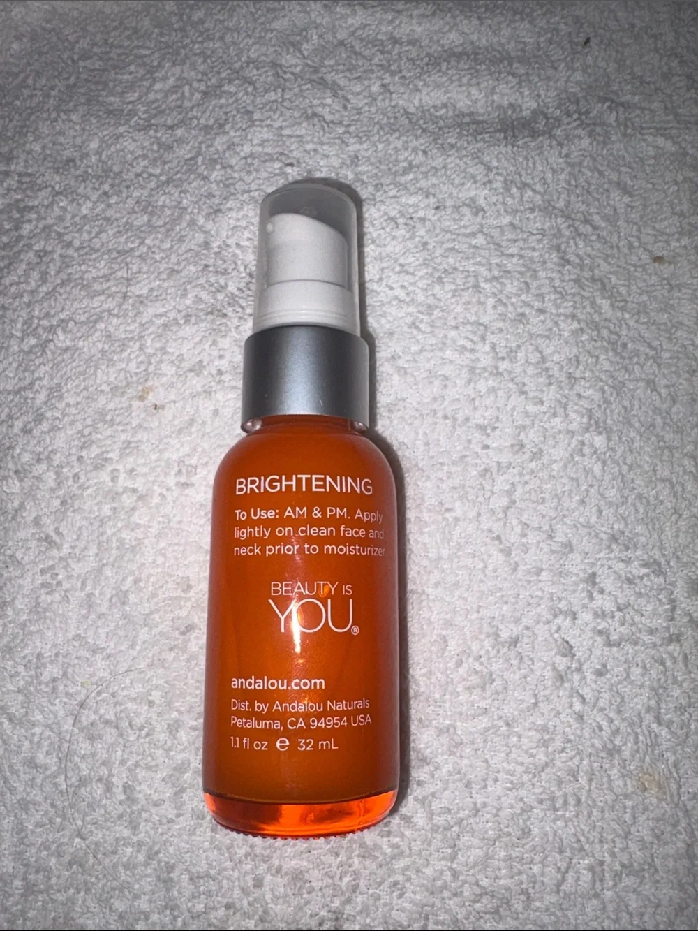 Turmeric + C Enlighten Brightening Serum - Orange